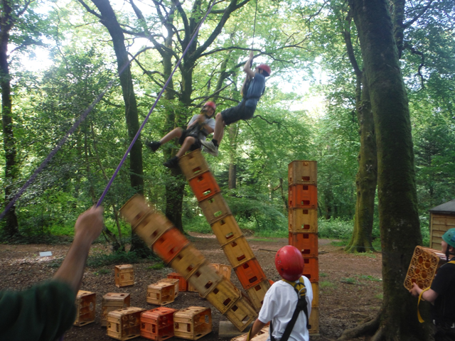 Crate Stacking Crate Stacking @ Nine Ashes